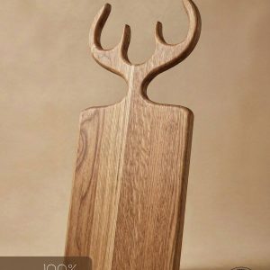 Разделочная доска ССМ СТОЛЯРЁНОК Рога из дуба